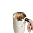 Smart Magnetic Mixing Coffee Cup
