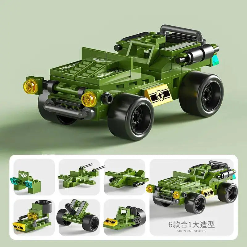 City Vehicles Blocks for Creative Play — 8732-3