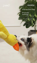 Chew Resistant Dog Toy Dental Cleansing Engaging Plush 2024