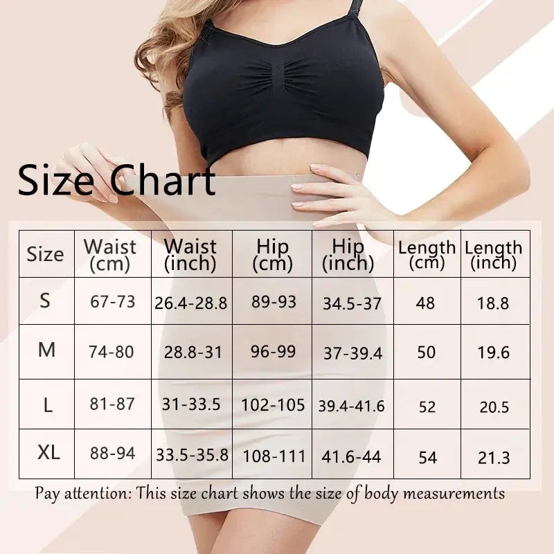 High Waist Slimming Control Slips For Women Tummy Control