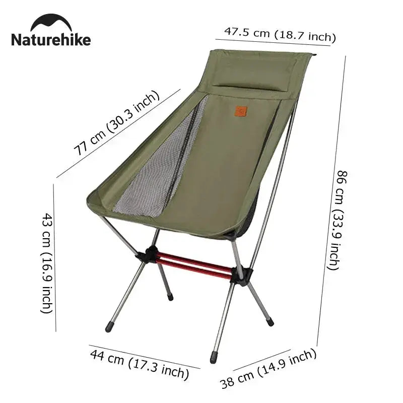 Moon Chair High Back Ultralight Folding Camping Chair