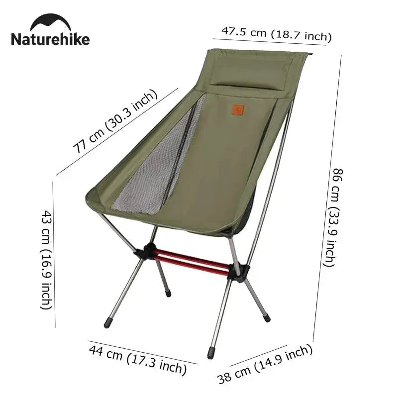 Naturehike Moon Chair High Back Ultralight Portable Camping