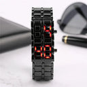 LED Digital Watch - Stainless Steel Unisex