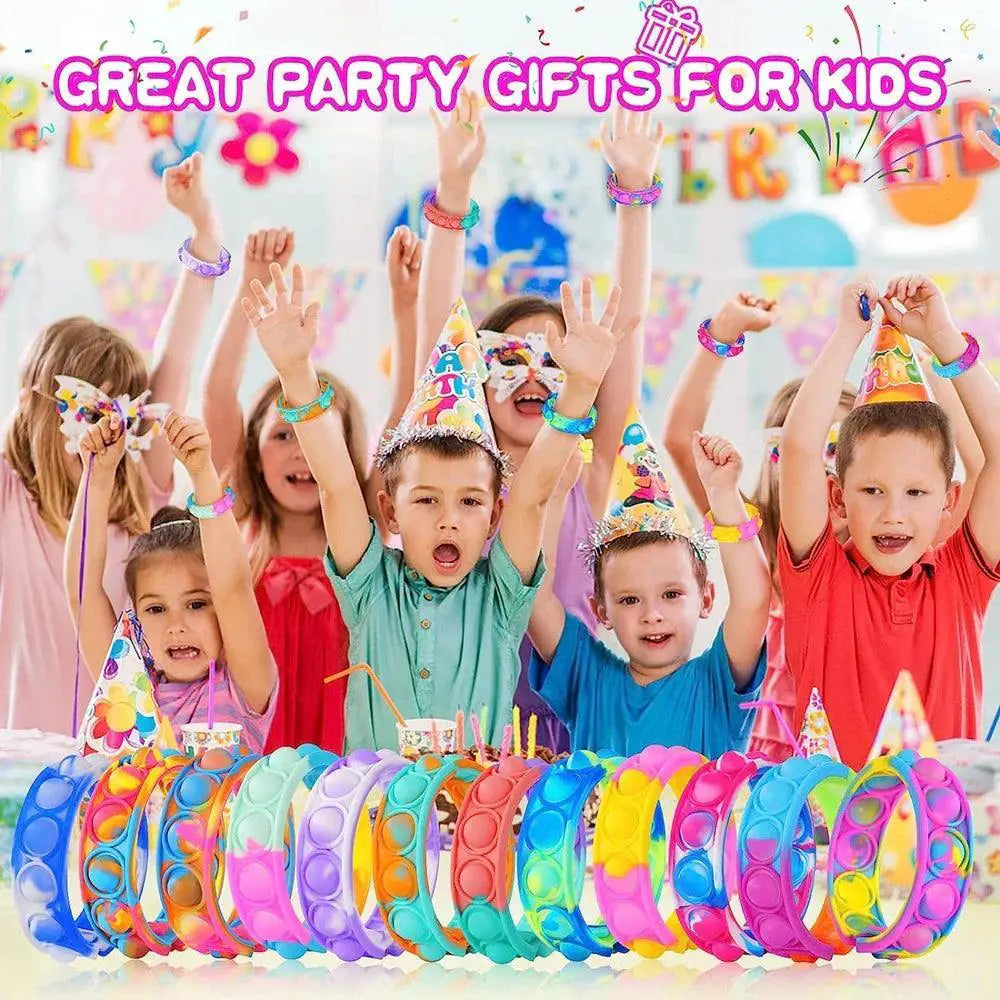Fidget Pop Bracelet Bubble Sensory Stress Relief for Kids - OurLum.com