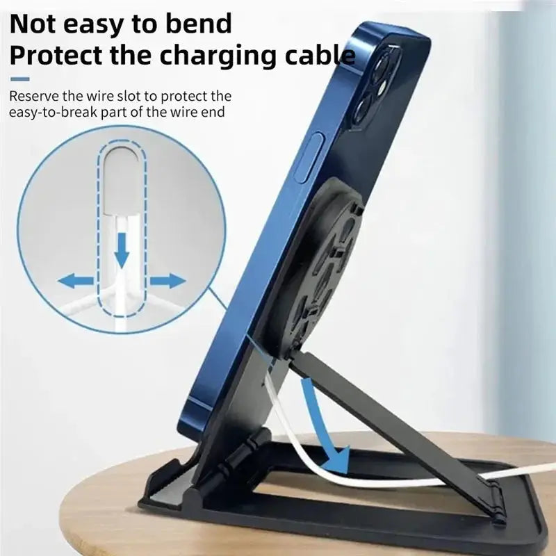 UKGO Fold Stand Cradle For MagSafe Charger iPhone 11to15