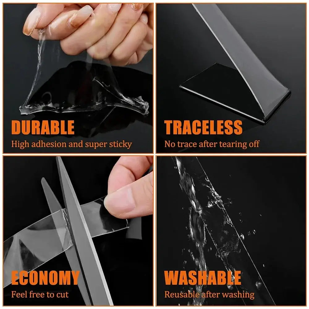 Nano Tape 20 30 50mm Width Double Sided Adhesive 1 To 10m