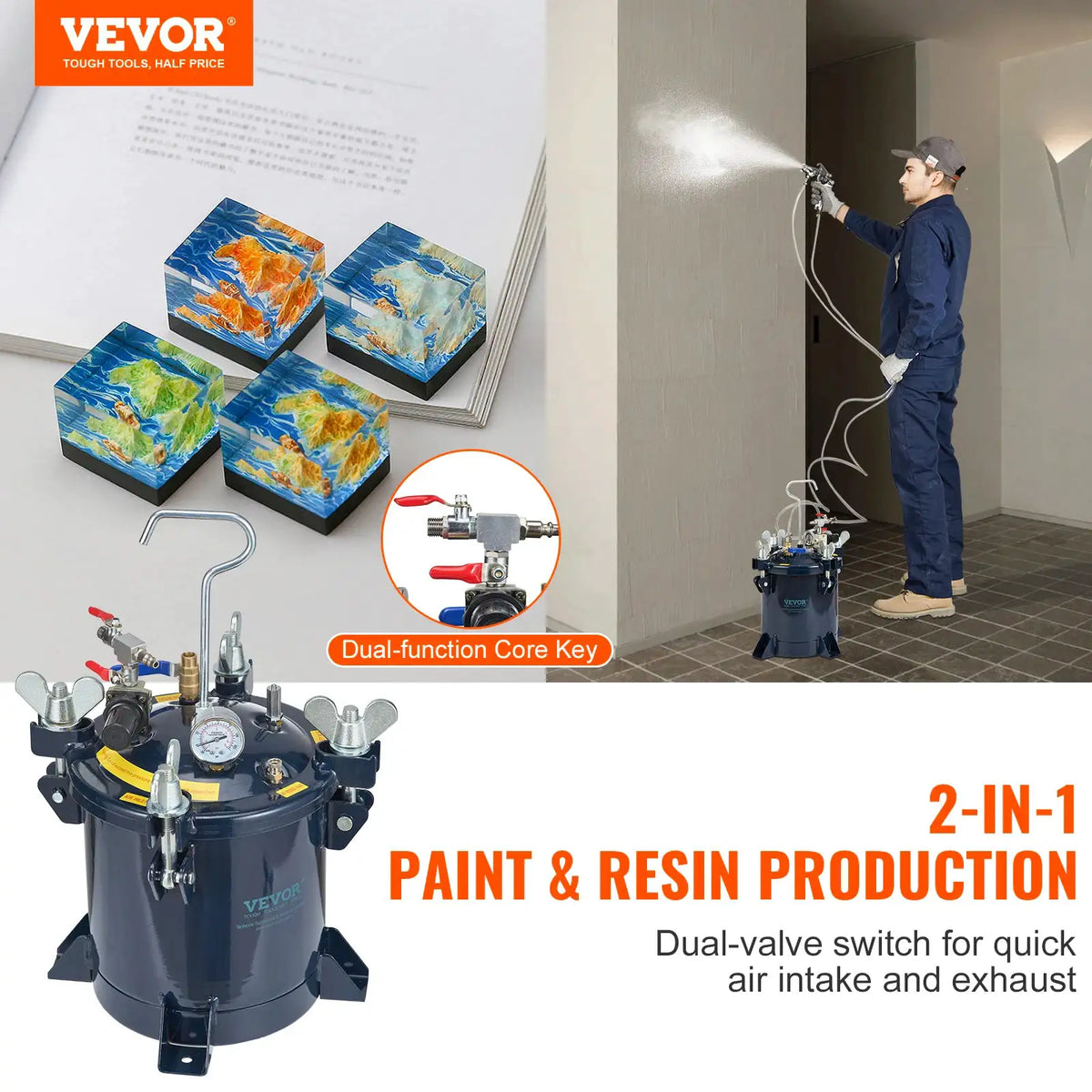 Spray Paint Pressure Pot Tank — product image 2
