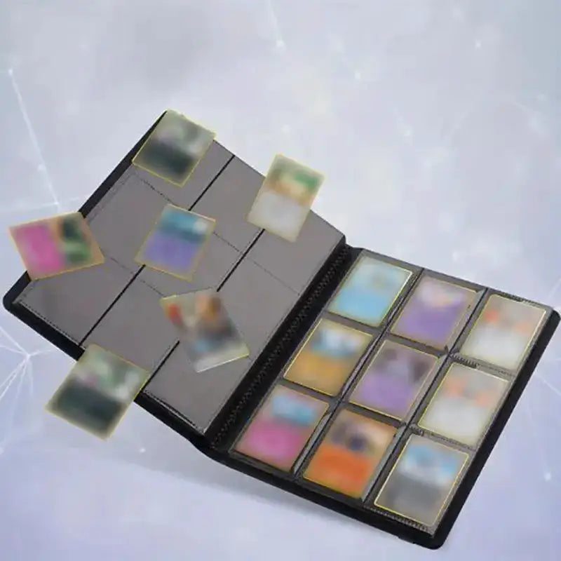 Collectible Card Binder Album 160/360/480 Card Holder 4/9/12 Grids Card Binder Album Large-capacity Card Binder Notebook