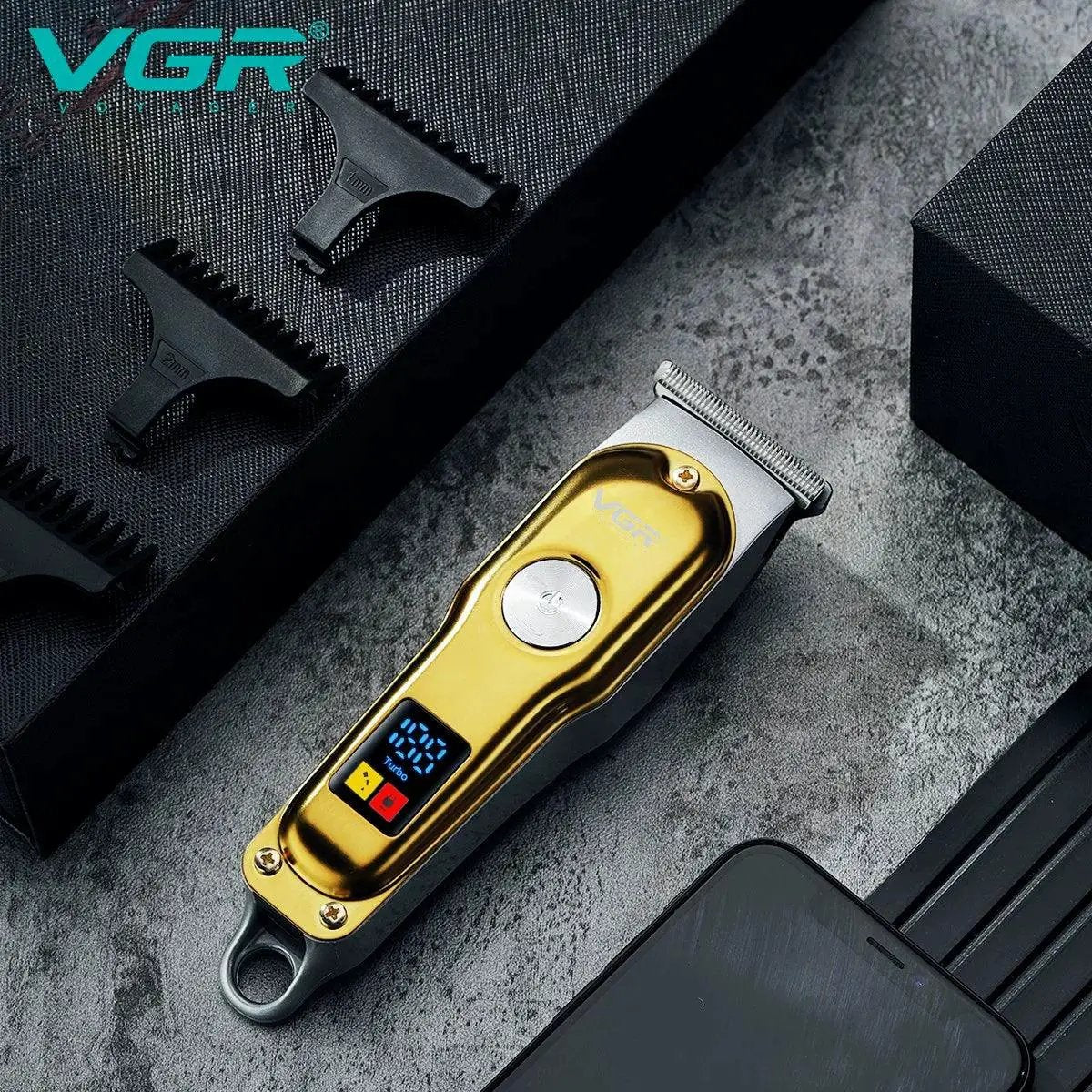 VGR Mini Cordless Hair Clipper V290 For Professional Use
