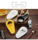 Durable Ceramic Cigar Ashtray for Travel