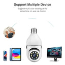 Color Night Vision Bulb Camera for Home
