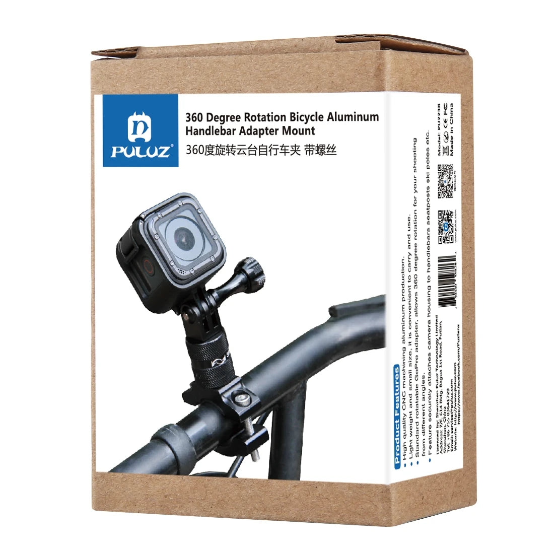 PULUZ Degree Rotation Bike Aluminum