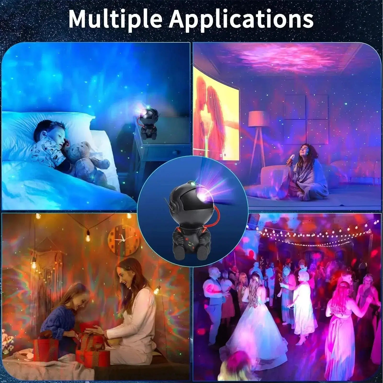 Star Projector Galaxy Light Nebula Modes Night Sky Projector