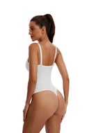 Lace Thong Bodysuit Shapewear For Women Seamless Control