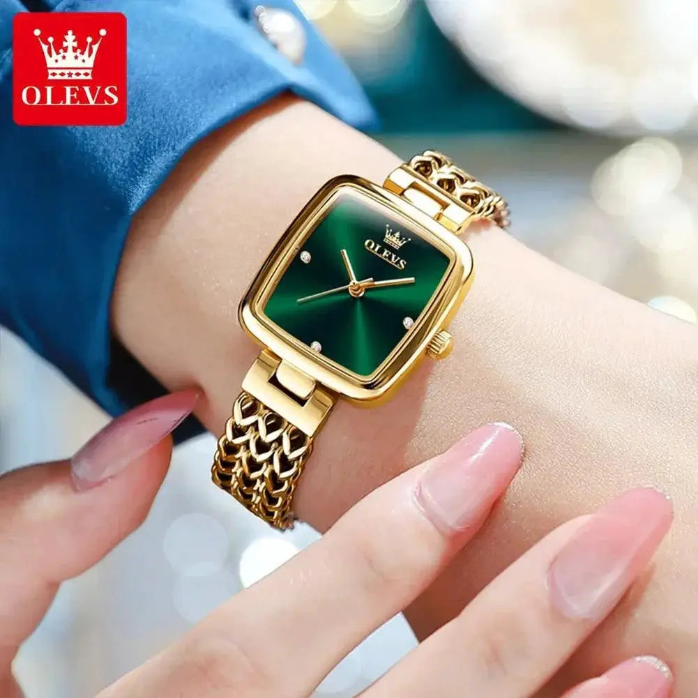 OLEVS Stainless Steel Quartz Watch For Women CE Certified
