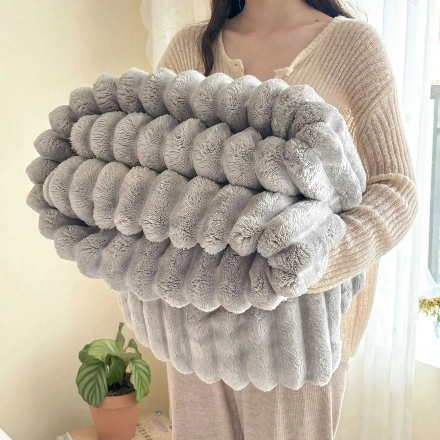 1 Piece of Super Soft Thickened Blanket for Warm Sleep - OurLum.com