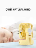Desk Fan for Office Use Keeps Cool Air