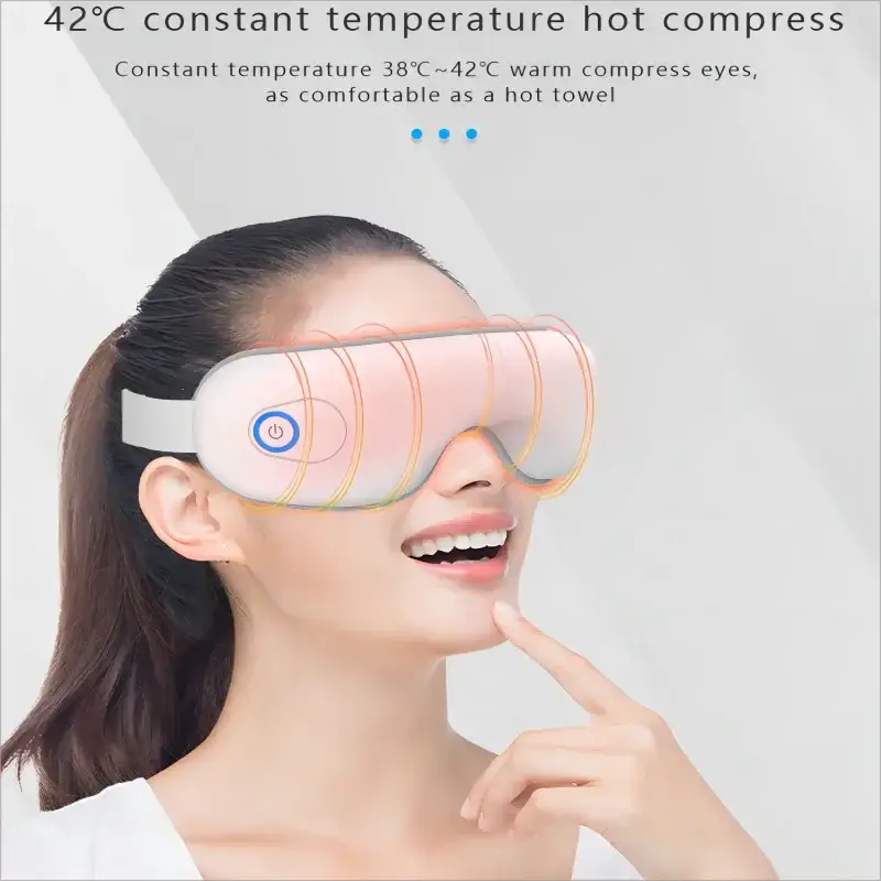 Eye Massager With Heat For Migraines And Eye Strain Relief