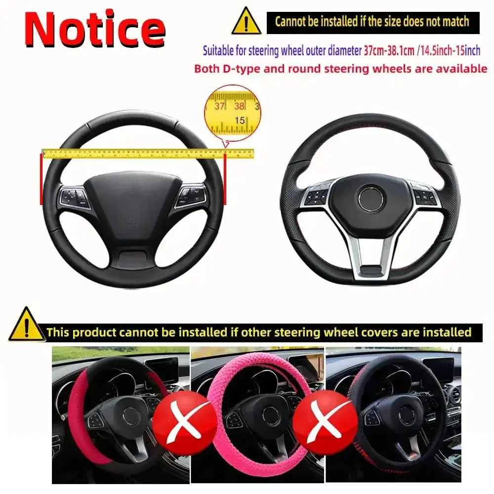 Steering Wheel Cover for Drivers Grip — product view 14