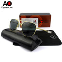Aviation Pilot Square Sunglasses for Men and Women UV400