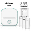 Phomemo T02 Mini Portable Bluetooth Thermal Printer for Labels and Stickers HD