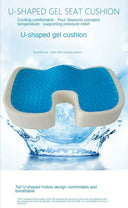 Ergonomic Memory Foam Gel Seat Cushion