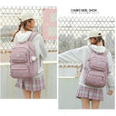 Padded Nylon School Carry Backpack