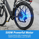 Dyu C7 Compact City Electric Bike