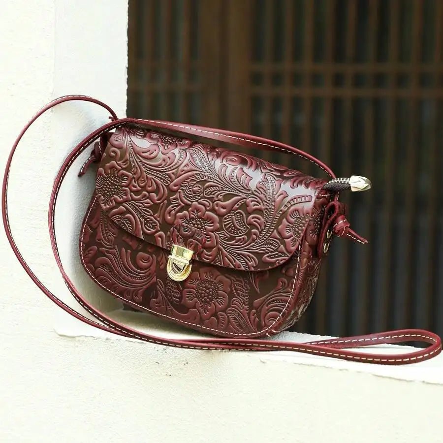 Vintage Crazy Horse Leather Shoulder