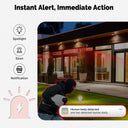 Smart Solar Security Camera for Outdoor Monitoring