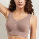 Breathable Wireless Seamless Bralette