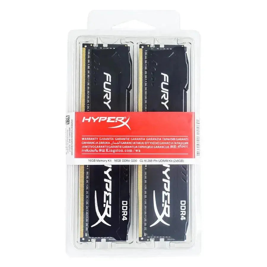 HyperX Fury RAM High Performance Memory Upgrades for PCs