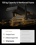 UMAY Folding Treadmill 3HP Motor LED Display For Compact Home Gym