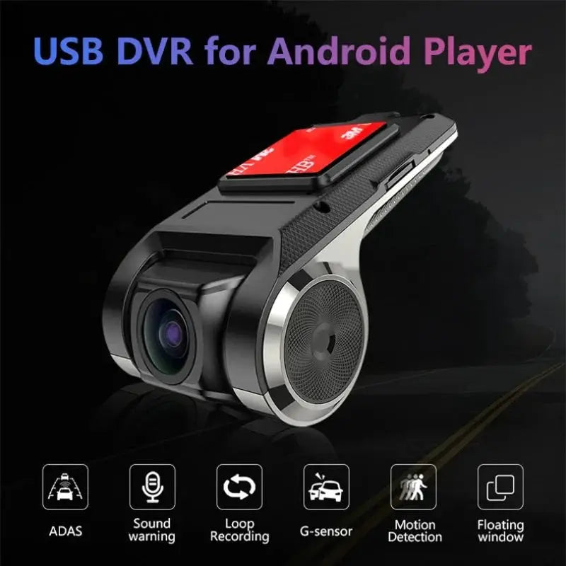 Car DVR Dash Cam With WiFi And ADAS 1080P Night Vision USB - stepyours.com