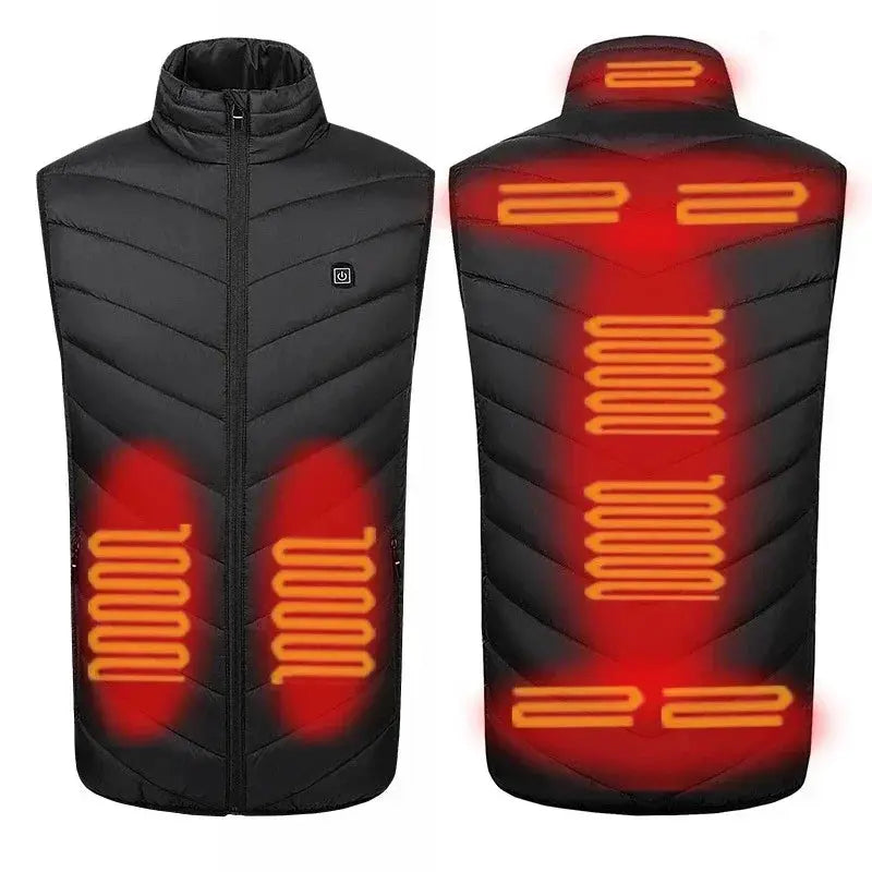 17 Heated Vest Jacket for Men Women Winter Warmth Fashion
