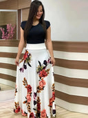 Breezy Floral Swing Dress for Women