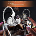 Ak6 Wired Earbuds - Rich Bass Experience