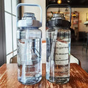Time Marker Water Bottle for Fitness
