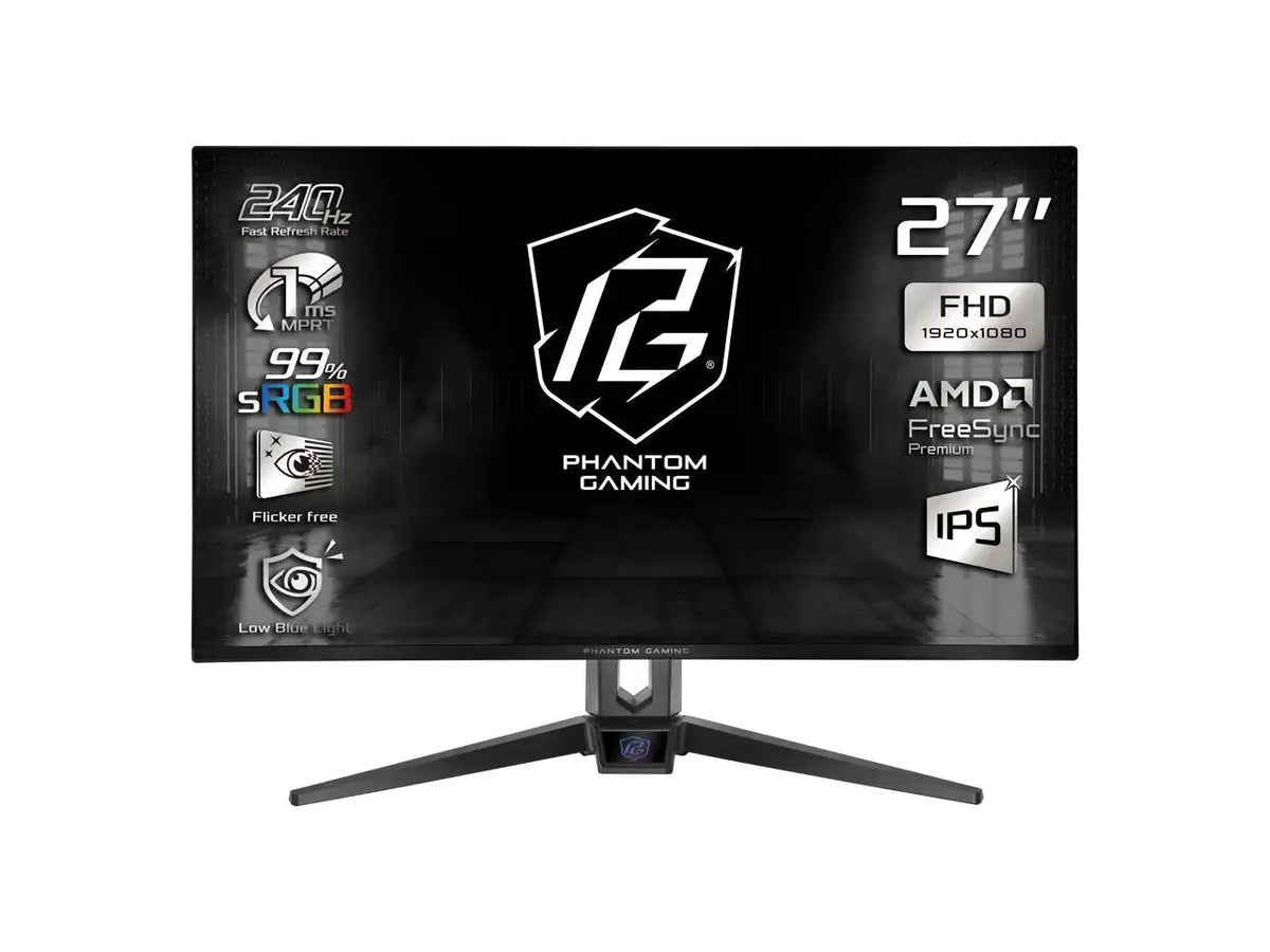 ASRock Phantom Gaming Full HD IPS FHD AMD FreeSync Premium — product view 1