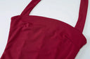 Flattering Halter Maxi Dress for Prom