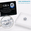 Round Moissanite Ring