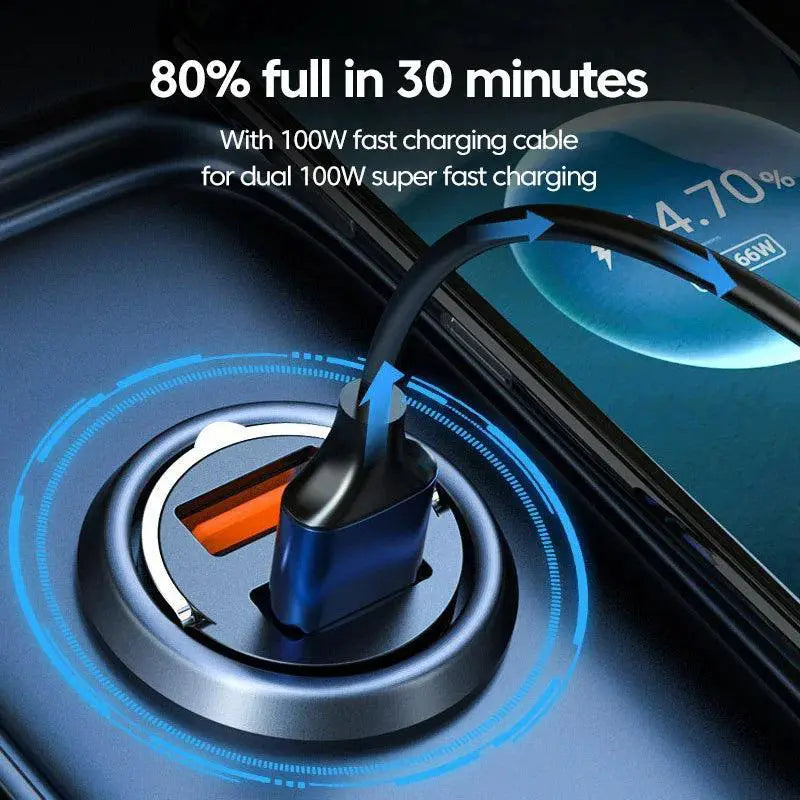 Olaf USB C Car Charger High Speed Charging for iPhone