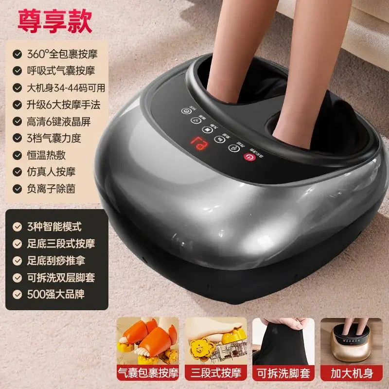 Automatic Kneading Foot & Calf Massager for Meridian Dredging