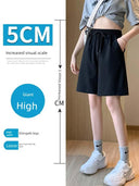 Pure Cotton Black Sports Shorts Stylish & Comfortable Wear