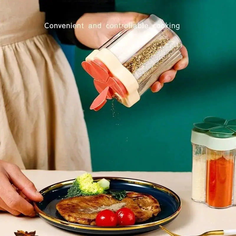 Five In One Spice Dispenser With Independent Openings