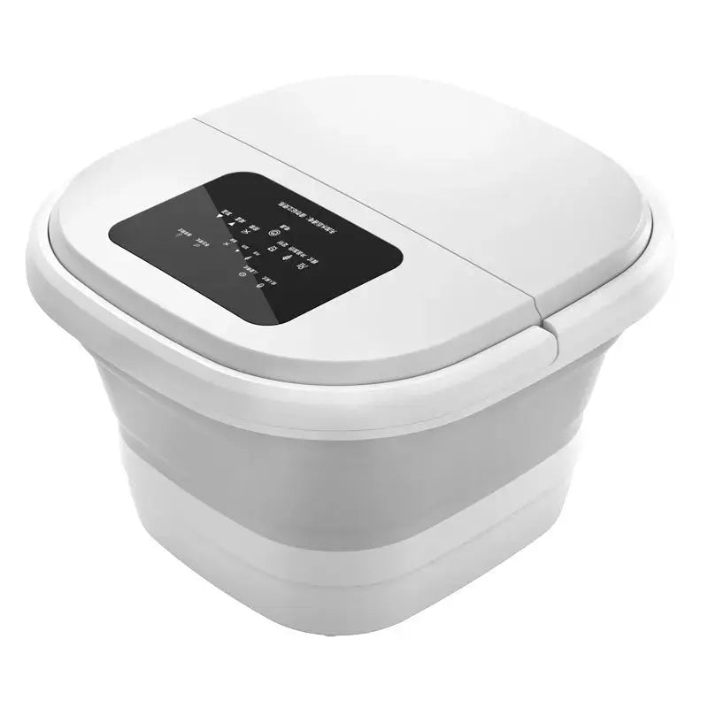 Electric Foot Spa Bath Massager with Heat, Automatic Foot Soak Tub, Foldable Portable Basin for Home Use Constant Temperature