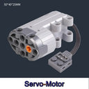 Technical Electronic Building Block MOC Refit Accessories Micro-motor RC Power Functions Parts Creative DIY Car Bricks Kids Toys