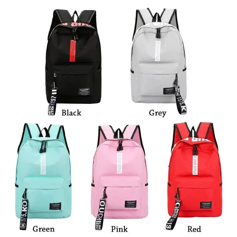 Waterproof Nylon Backpack For Students And Travelers