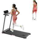 Portable Home Treadmill With Handle Bar 3.5HP 0.6-10 MPH
