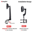 Crystal Clear Cycling Mirror for Enhanced Safety Ride